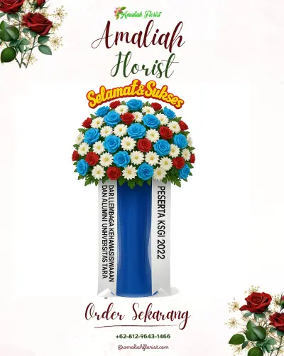 Standing Flower di Aula Hotel Aquarius Boutique Palangkaraya